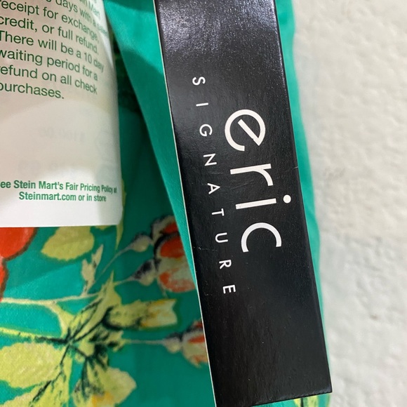 NWT Eric Signature Floral Bird Pencil Skirt size 8 - Picture 6 of 10